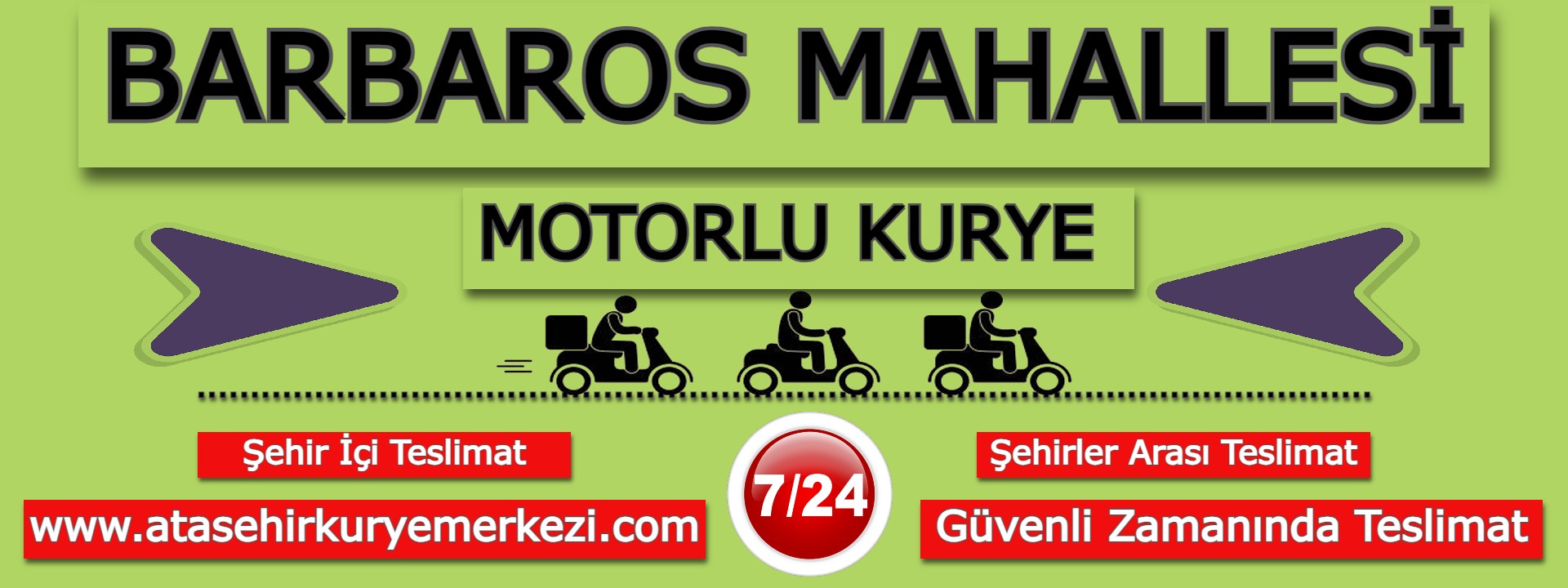 Barbaros Mahallesi Motorlu Kurye | Ataşehir