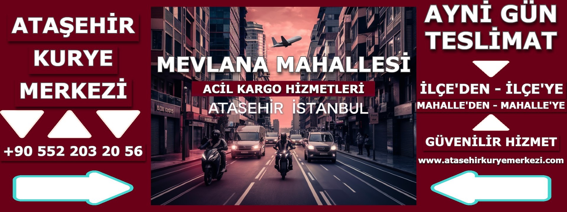 Mevlana Mahallesi Acil Kargo | 0552 203 20 56