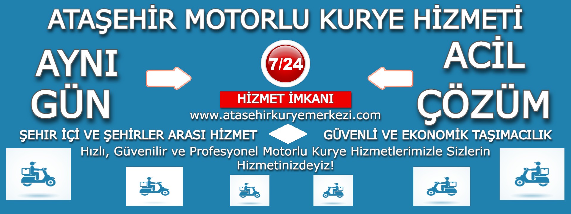 Ataşehir Motorlu Kurye Hizmeti | 0552 203 20 56