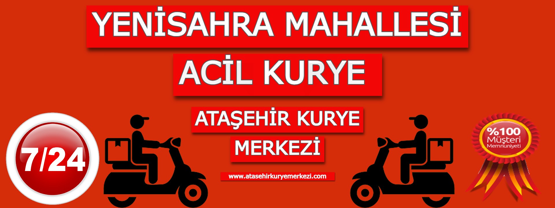 Yenisahra Mahallesi Acil Kurye | Ataşehir