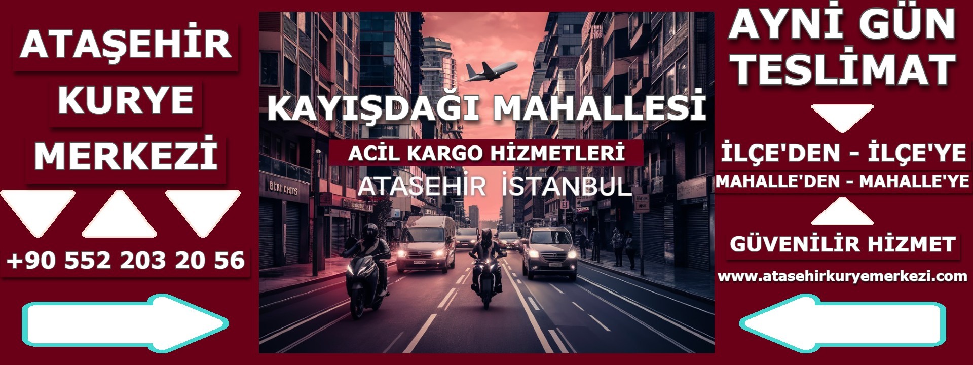 Kayışdağı Mahallesi Acil Kargo | 0552 203 20 56