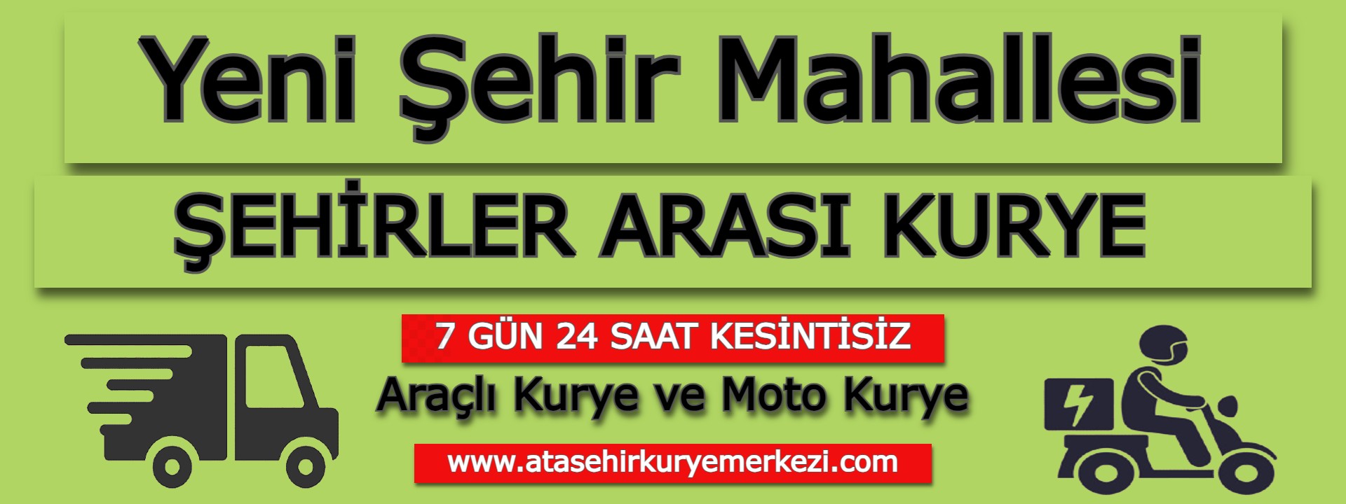 Yenişehir Mahallesi Şehirler Arası Kurye | 7/24