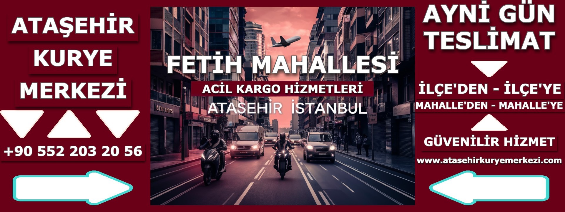 Fetih Mahallesi Acil Kargo | 0552 203 20 56