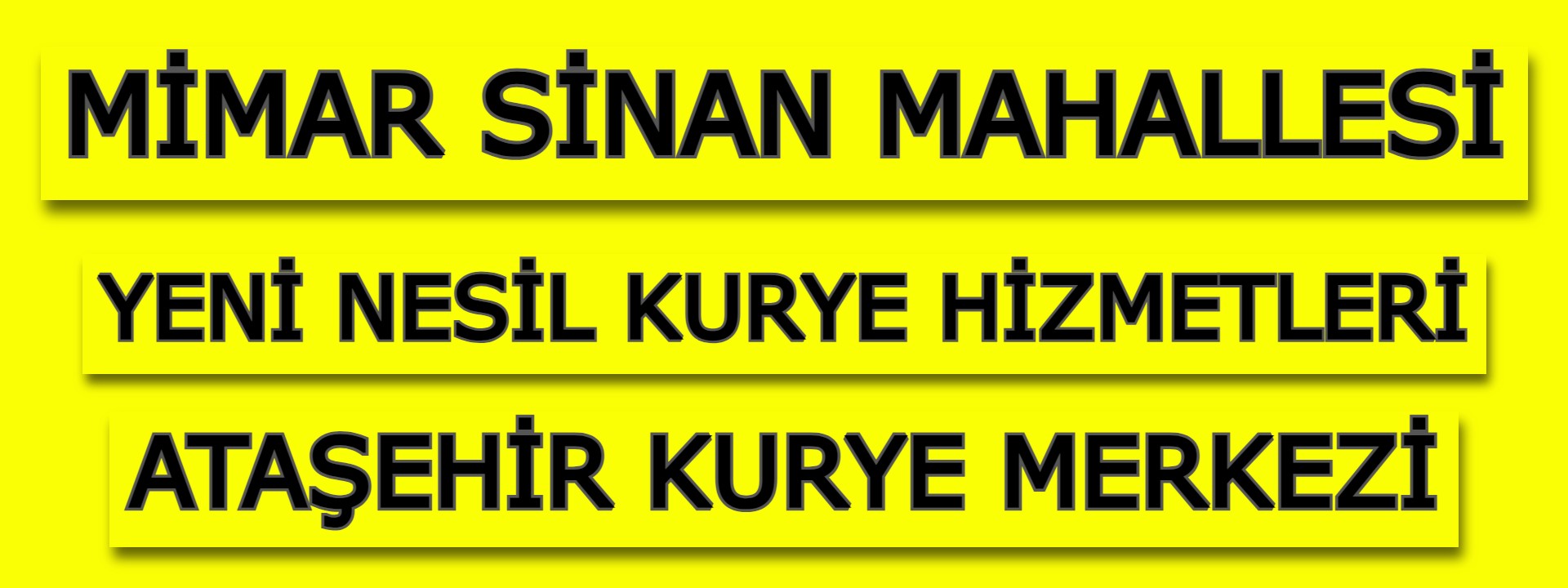 Mimar Sinan Yeni Nesil Kurye | Ataşehir