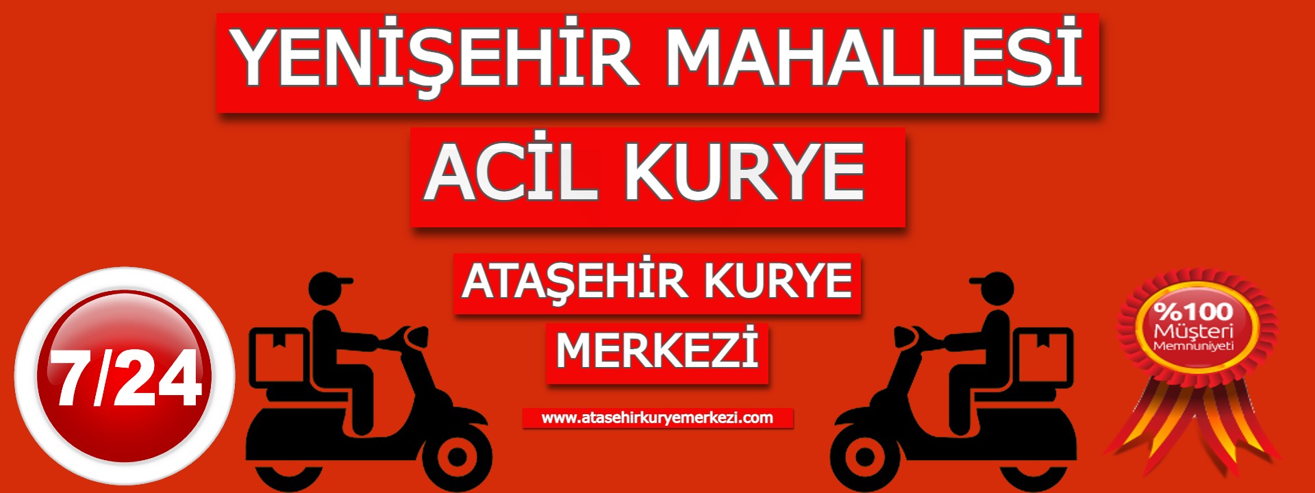 Yenişehir Mahallesi Acil Kurye | Ataşehir