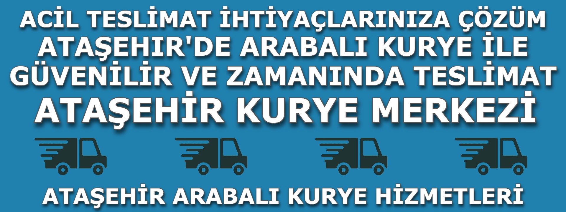 Ataşehir Arabalı Kurye Hizmeti | 0552 203 20 56